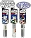 Star Wars Anakin Skywalker, Luke Skywalker & Darth Vader BladeBuilder Extendable Lightsabers Good vs Evil Battle Pack Bundle - 3 Pack