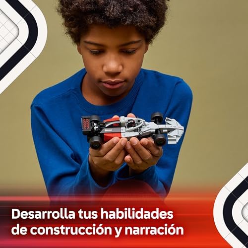 Speed Champions Coche de Carreras Audi Revolut F1 Team R26 - Maqueta de Coche de Juguete con Minifigura de Piloto - Regalo para Niños de 10+ Años y Adolescentes Fans de la Fórmula 1-77259