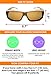 Mr.O Fitover Polarized Sunglasses with Luxury Microfiber Pouch (Coffee, Amber)