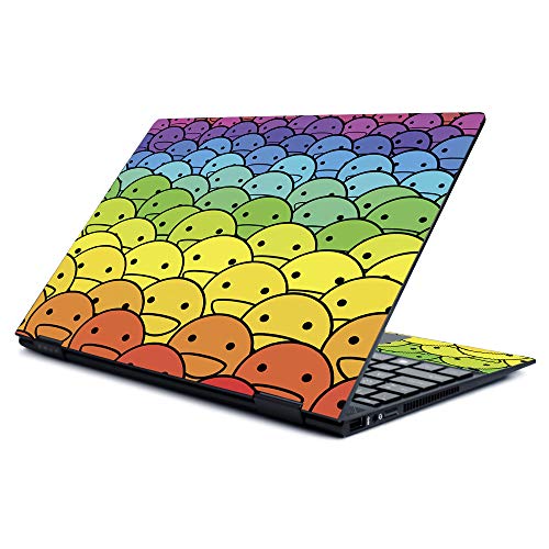 MightySkins Skin for HP Envy X360 13" (2019) - Happy Faces | Protective, Durabl…