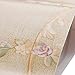 SICOHOME Wallpaper, 11 Yards Beige Floral Peel Stick Wallpaper