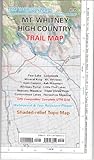Mt. Whitney High CountryTrail Map (Tom Harrison Maps) by