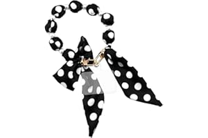 Phone Wrist Strap Lanyard Pearl Scarf Phone Wristlet Strap for Women Bag Chain Keychains