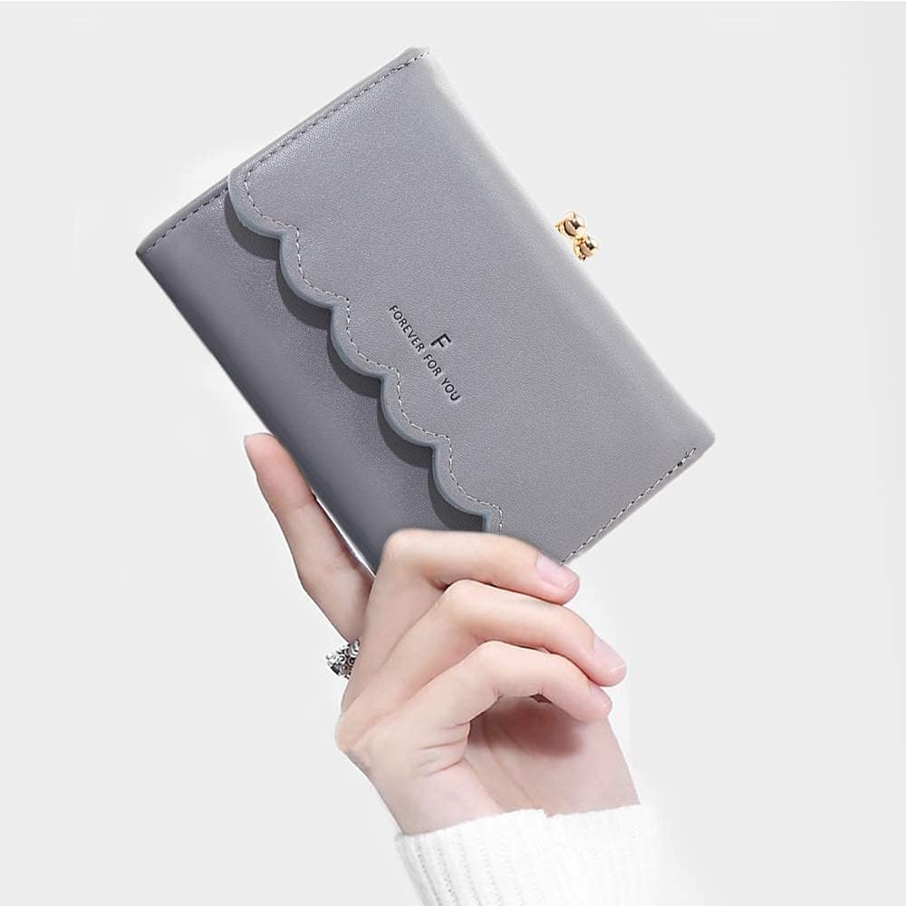 Amazon レディース財布 ミニ財布 レディース がま口 ウォレット 小銭入れ付き 三つ折り 大容量 取り出しやすい 人気 かわいい ミニ財布 がま口 パーティー 誕生日 同窓会に 収納箱付き ギフト プレゼントに最適 ダークグレー Tanikoo 財布