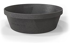 Red Barn 2 Gallon Rubber Feed Pan – Heavy Duty Flexible Livestock Feed Bowl for Goats, Chickens & Dogs – Durable Crack & Freeze Resistant Rubber Tub