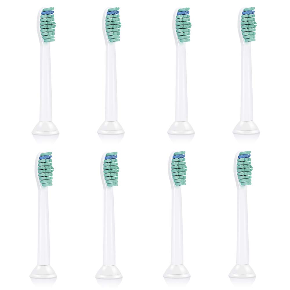 Ersatzbürsten für Philips Sonicare, Zahnbürstenköpfe Ersatzbürstenköpfe für Philips HX3 / 6/9 Elektrische Zahnbürstenköpfe (8pcs)