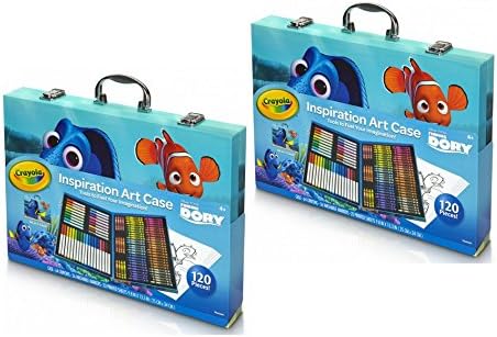 Crayola Inspiration Art Case, Disney Finding Dory, 120 Pieces