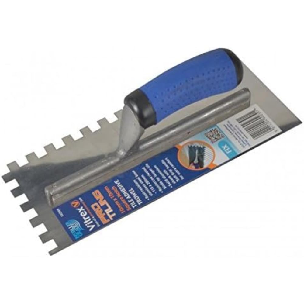 Vitrex 10 2909 Prof Stainless Steel Adhesive Trowel 10mm