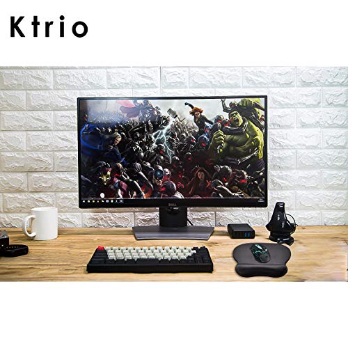 image for Mouse Pad with Wrist Pad, Ktrio Gel Mouse Pads with Wrist Rest, Mousep