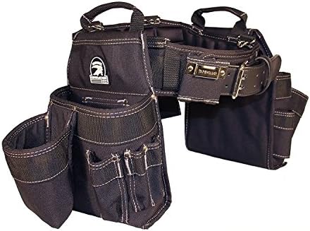 GatorBack 140- L Carpenter's Tool Belt Combo. Size Large. Color- Black