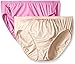 Ellen Tracy Women's 2 Pack Microfiber Hi Cut Brief Panty