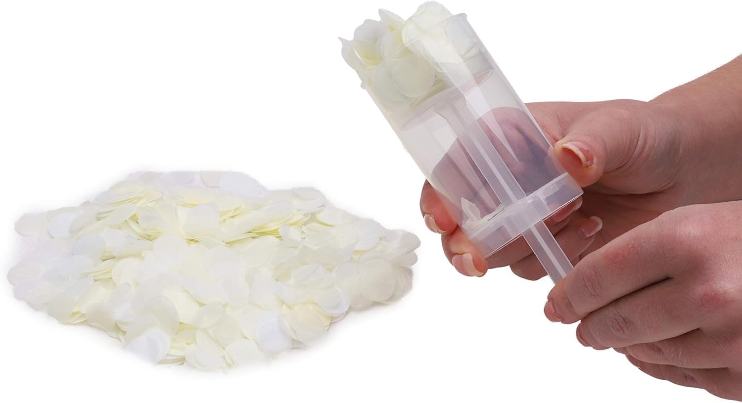 Toyland® Confetti Push Pops - Pack of 2 - Wedding/Birthdays/Christmas Parties