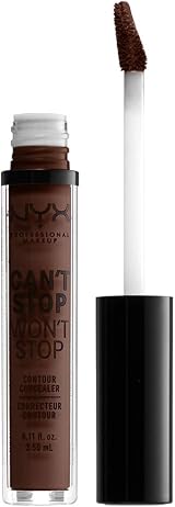 NYX NYX PROFESSIONAL MAKEUP Can’t Stop Won’t Stop Contour Concealer Deep view 1