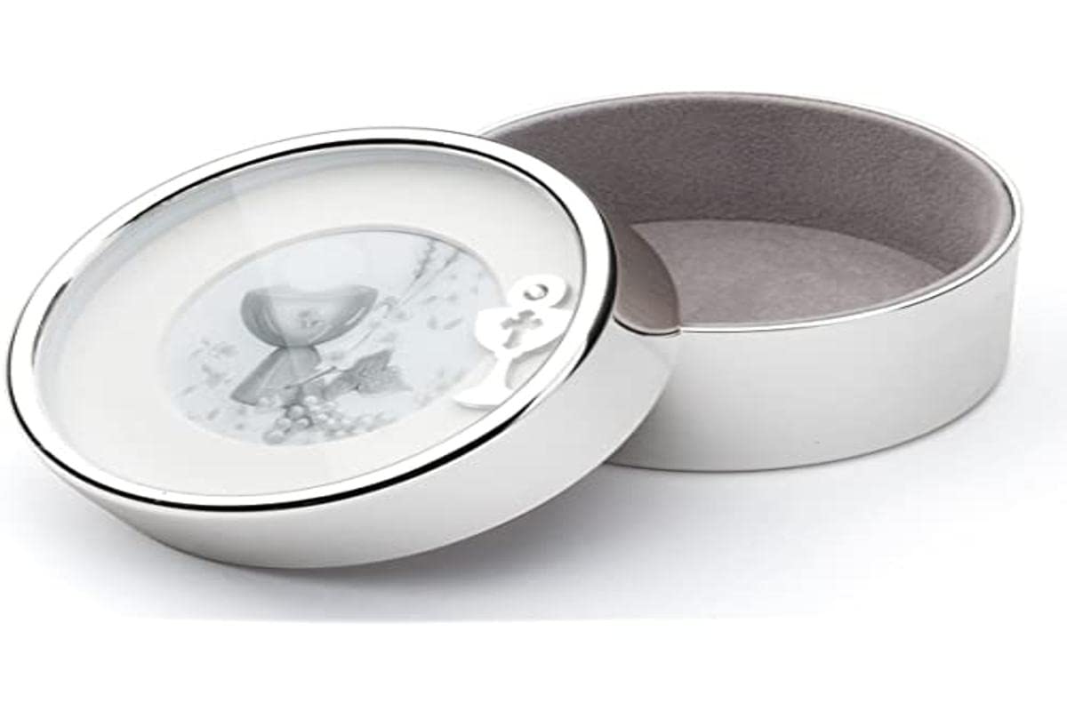 Zilverstad First Communion What-Not-Box, Silver