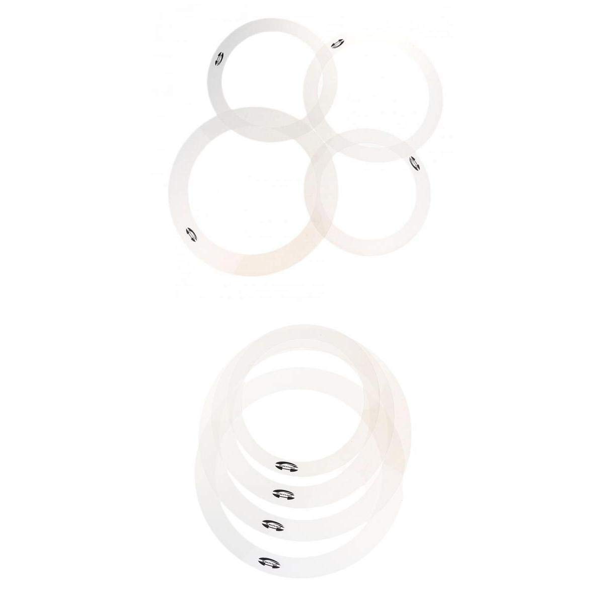 8pcs Drum & Percussion Accessories - Control Rings