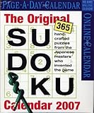 The Original Sudoku Calendar 2007 by 