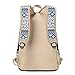 Abshoo Canvas Dot Backpack Cute Lightweight Teen Girls Backpacks School Shoulder Bags (Grey)