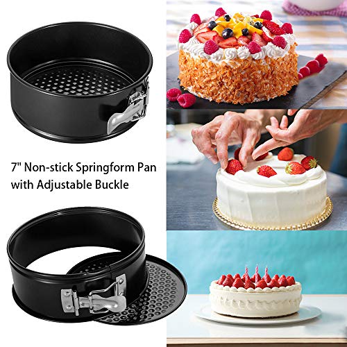 Instant Pot Accessories - 13 PCS Accessories Compatible with 5/6/8 Qt Instant Pot / Pressure Cooker - Steamer Baskets,Non-Stick Springform Pan,Egg Rack,Egg Bites Mold,Kitchen Tong and More