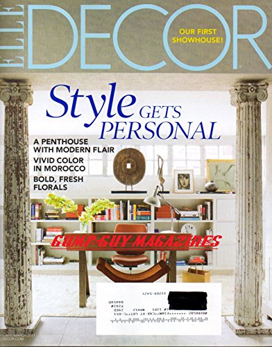 Elle Decor (February / March 2011 Volume 22 Number 1) Our First Showhouse!: Style Gets Personal