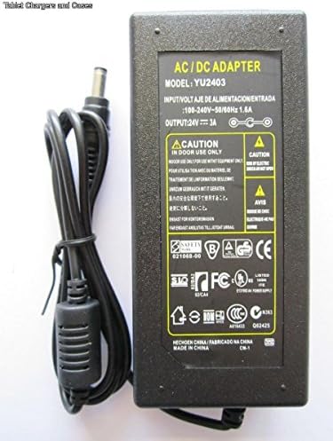 Replacement 24V 2.3A AC-DC Adaptor Power Supply for JBL Radial Music Speaker