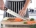 Professional Sashimi Sushi Knife,2/3 Tang Unbroken Soufull Japanese Surgical Grade stainless steel,325mm with Razor Sharp Blade, Gray Leather Wooden Handle with Double Riveted-Durable with Gift Box