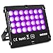 UV LED Black Lights, KINGBO High Power 30W UV LED Blacklight Flood Light Glow in The Dark Outdoor UV LED Light Waterproof for Party Club DJ Disco Stage Lighting Birthday Parties Blacklight Party