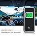 Breathalyzer Anntoo Professional Grade Portable Digital Alcohol Tester with 5 Mouthpieces for Personal Use - Gray