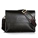 Men's Messenger Bag Classic Vintage Leather Shoulder Bags Crossbody Bags Business Briefcase Composite Leather Casual Bag (Brown)