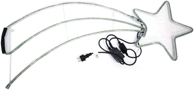 étoile Filante 125 Cm Avec Jeu De Lumières Led Décoration