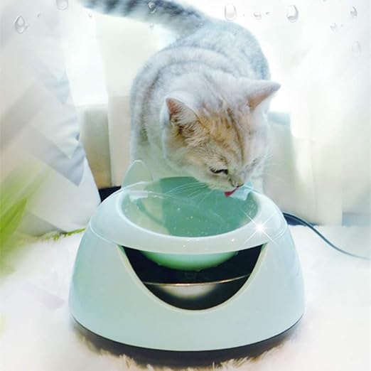Xuba Pets Automatique Fontaine Deau Intelligent Lumineux