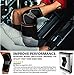 SB SOX Compression Knee Brace - Great Support That Stays in Place - Perfect for Recovery, Everyday Use - Best Treatment for Pain Relief, Meniscus Tear, Arthritis (Black/Gray, X-Large)