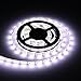 Led Strip Lights Sunsbell Battery Operated Flexible Light Strips, SMD 3528 IP65 Waterproof Super Bright LED Tape Light, with Battery Box, Cool White Indie Room Decor(2M, 6.5FT)