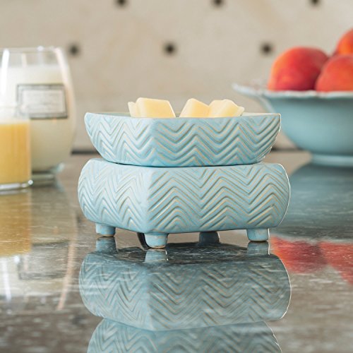 1 Candle+Warmers+Ceramic+Warmer+Chevron