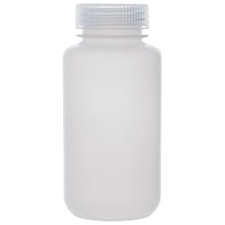 EISCO - 250mL Wide Mouth HDPE Reagent Bottles with