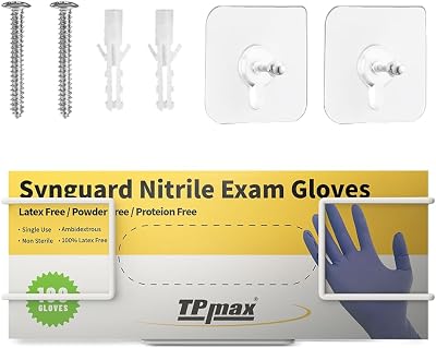 TPmax Extra Large Gloves Box Dispenser Tissue Holder Mounting Rack