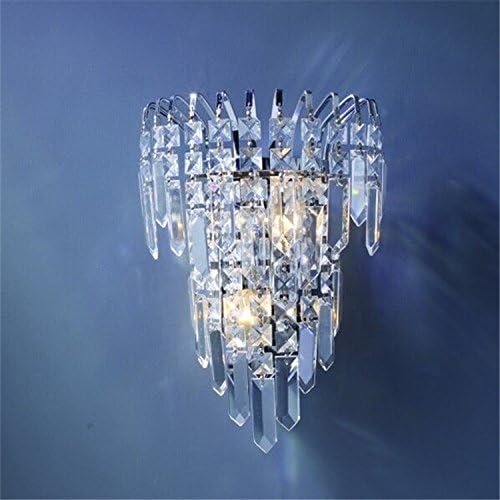 RLYYBE1 DIY Wall Light Creative Modern Rustic Industrial Vintage And Simple Led Crystal Walls Bedroom Living Room Outdoor Decorative Lamp Sconce Lighting Elegant Crystal led,30-60, white light, warm w
