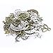 omlopp Approx 180 Pieces Mixed Charms Pendants DIY for Jewelry Making and Crafting