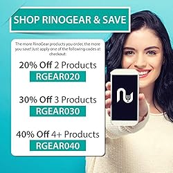 RinoGear (6-Pack) Screen Protector for Garmin