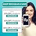 RinoGear for Fitbit Alta HR Screen Protector [6-Pack] (Also Works for Fitbit Ace/Alta 2016) Case Friendly Screen Protector for Fitbit Alta HR Accessory Full Coverage Clear Film