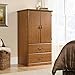 Sauder Orchard Hills Armoire, Carolina Oak finish