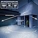 Hyperikon LED Security Light with Motion Sensor, 20W (100 Watt), Outdoor Flood Light Dusk to Dawn, 5000K, Black, IP65