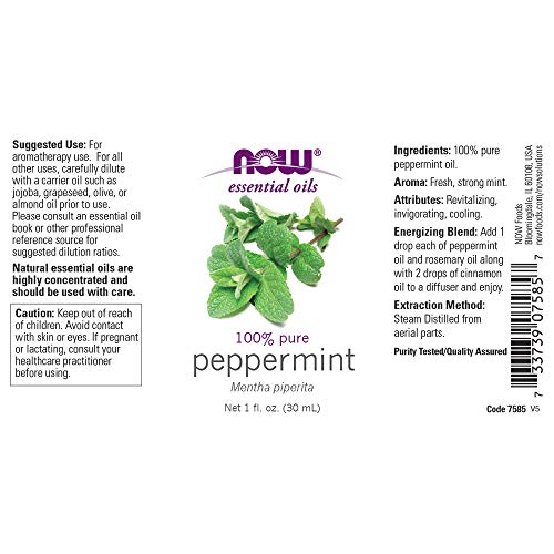 2 NOW+Solutions+Peppermint+Essential+1+Ounce