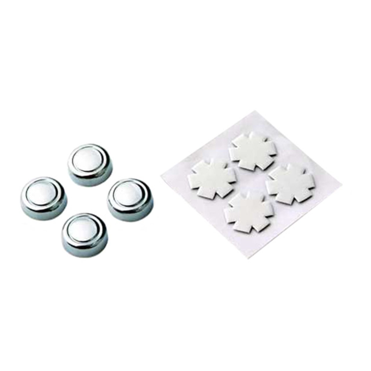 カーメイト ナンバープレートボルトキャップ貼付けタイプクロームの商品画像