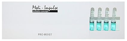 Medi-Impulse® THL11 Pro Moist Ampullen 10 x 2 ml | Anti Aging durch Hyaluron zur Faltenreduktion u. Falten entfernen
