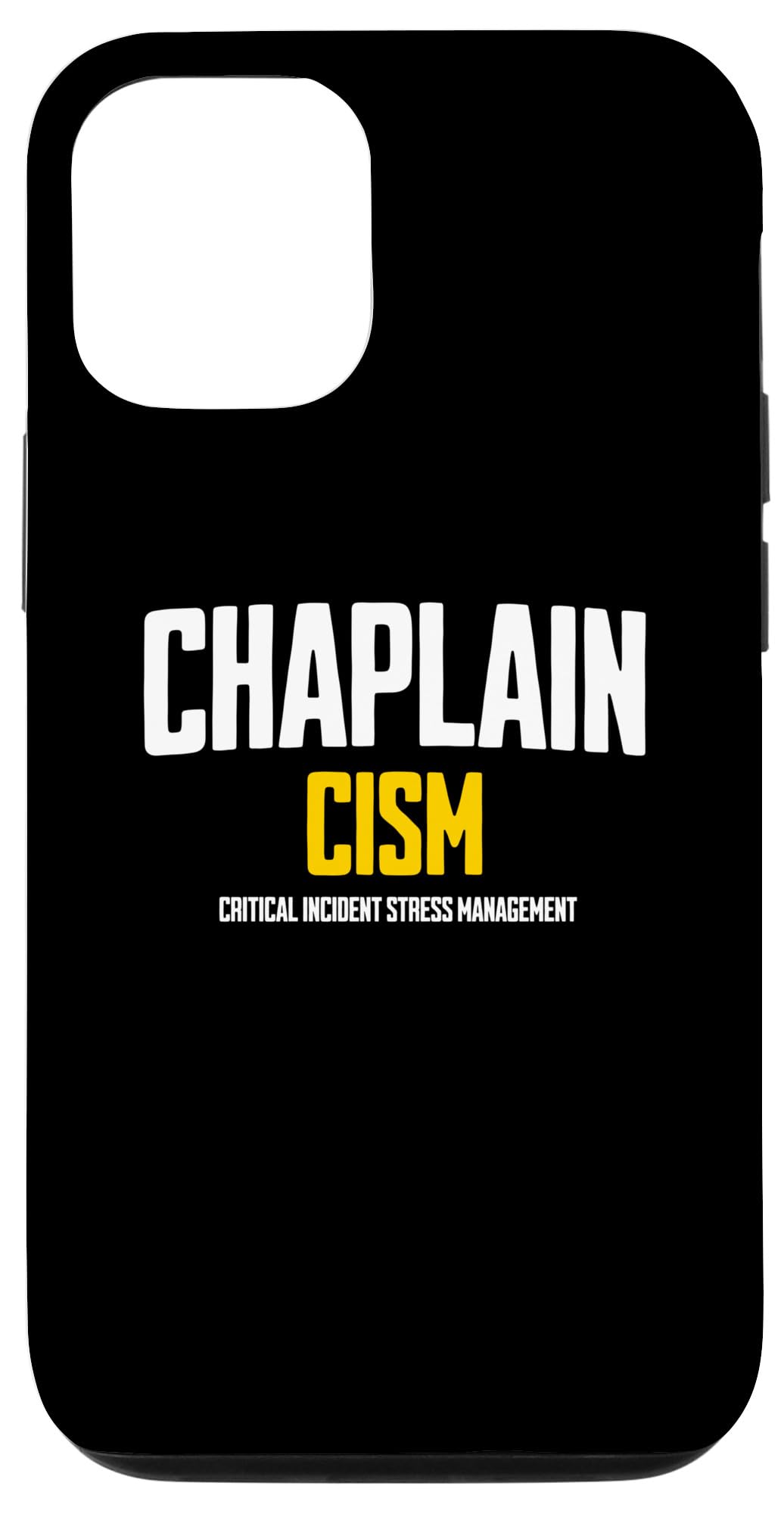 iPhone 13 Pro Chaplain CISM Critical Incident Stress Management Team Case