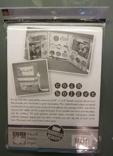 Bazzill Coin Holder - 5 3/4" x 7 3/4" - Lady Bug Red