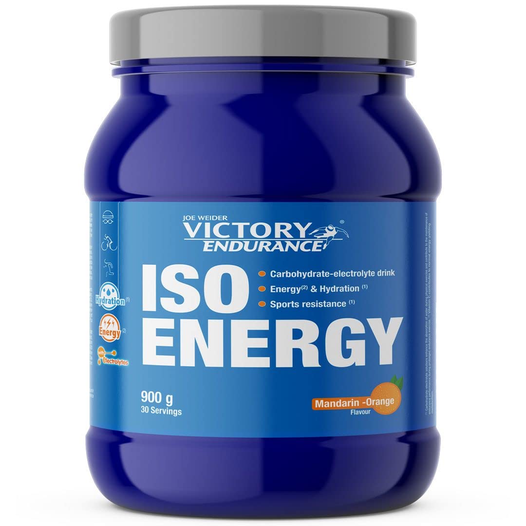 VICTORY ENDURANCE Iso Energy Orange Tangerine 900g; Fast Energy and Hydration with Extra Mineral Salts and Enriched with Vitamin C — image 1