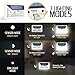 Solar Motion Sensor Light Outdoor-2 Generation Security Light-Upgraded Motion Detector-Very Bright-54 LEDs-270° Wide Light Angle-Waterproof-Wireless-Easy to Install Led Solar Lights Outdoor (5 pcs)