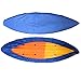 RONGT Kayak Canoe Storage Cover, Waterproof and Dust-Proof UV Sunblock Shield Protector for (3.1m-3.5m/10ft-11.5ft) Fishing Boat/Kayak/Canoe(Blue, 4m/13ft)