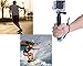 Extendable Selfie Self Stick Pole for GoPro Hero Hero2 Hero3 Hero4 Hero5 Hero6 Aluminum Dive Telescopic Monopod Handle Extension (19cm to 49cm) by ADIKA